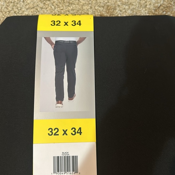 NWT Greg Norman Men's Ultimate 5 Pocket Black Pants Size 32 x 34 - Picture 4 of 4